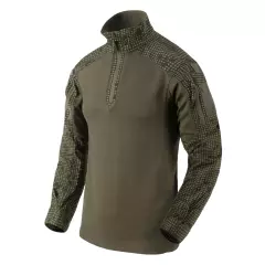 Taktická košile Helikon MCDU Combat Shirt®, Desert Night Camo/Olive Green