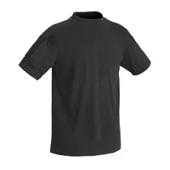 Triko s kapsami Defcon 5 Tactical T-Shirt Short Sleeves, Černé