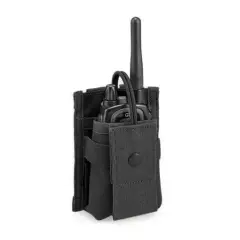 Pouzdro na malou vysílačku Defcon 5 Outac Small Radio Pouch, Černé