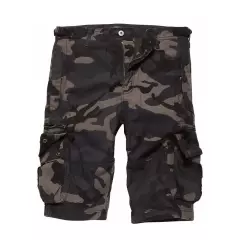 Kraťasy Vintage Industries Gandor, Dark Camo