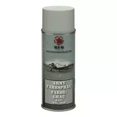 Armádní barva ve spreji, 400 ml, šedá mat