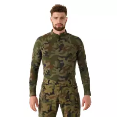 Taktické triko Helikon Apex Lightweight Combat Shirt - Nylon Stretch, PL Woodland