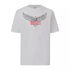 Triko Oakley SI Oakley Eagle Tab Tee, bílé Triko Oakley SI Oakley Eagle Tab Tee, bílé