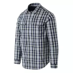 Košile Helikon Covert Concealed Carry Shirt, Calm Blue Plaid