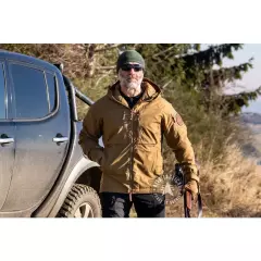 Zimní bunda Helikon Yukon Climashield Apex, Coyote