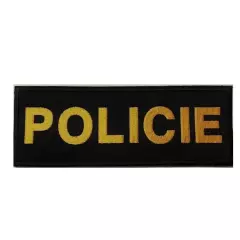 Nášivka POLICIE suchý zip, 20cm