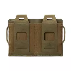 Dvojitá sumka na puškové zásobníky Direct Action Double Flat Magazine Pouch, Adaptive Green