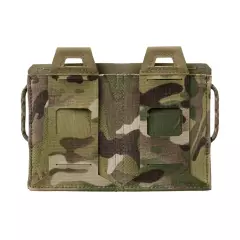 Dvojitá sumka na puškové zásobníky Direct Action Double Flat Magazine Pouch, Multicam