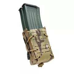 Dvojitá samosvorná sumka Templar’s Gear pro puškové zásobníky M4, Multicam Tropic