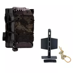 Dvojitá modulární samosvorná sumka Templar’s Gear pro puškové zásobníky M4, Multicam Black