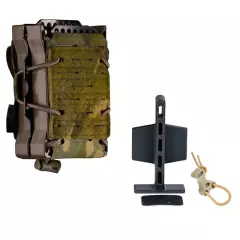 Dvojitá modulární samosvorná sumka Templar’s Gear pro puškové zásobníky M4, Multicam Tropic