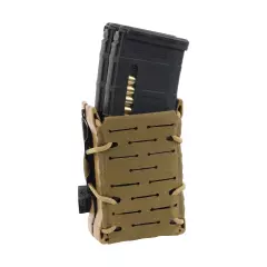 Dvojitá samosvorná sumka Templar’s Gear Advanced pro puškové zásobníky M4, Coyote Brown
