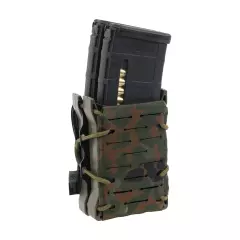 Dvojitá samosvorná sumka Templar’s Gear Advanced pro puškové zásobníky M4, Flecktarn 5FTD