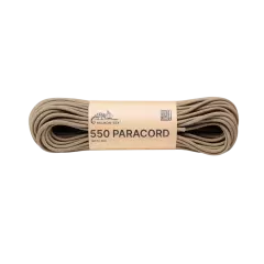 Parašutistická šnůra Helikon 550 Paracord 30m, Coyote