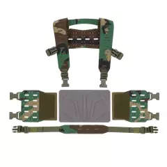 Sada pro přestavbu hrudního návazce Templar´s Gear Chest Rig Conversion Kit, M81 Woodland