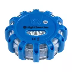 Výstražný LED blikač Nightsearcher PULSAR, 3AAA, modrý
