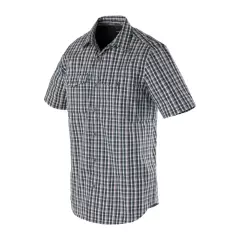 Košile Helikon Covert Concealed Carry Short Sleeve Shirt, Rustic Cloth Plaid