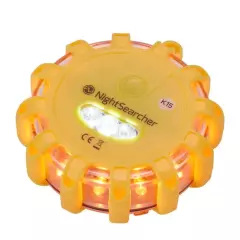 Výstražný LED blikač Nightsearcher PULSAR, 3AAA, žlutý