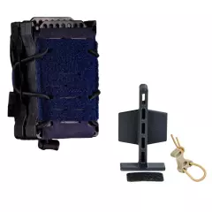 Templar’s Gear Dvojitá modulární samosvorná sumka Templar’s Gear pro puškové zásobníky M4, Navy Blue