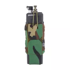 Pouzdro Templar’s Gear MOLLE na vysílačku, M81 Woodland