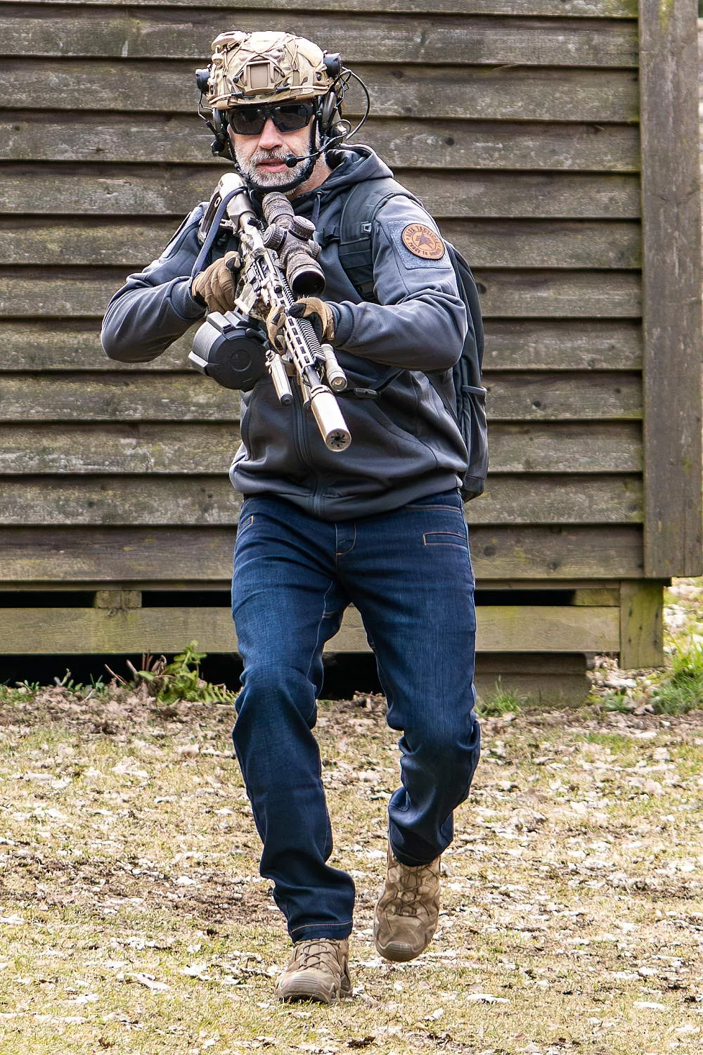 Volnočasová taktická mikina se zipem Helikon Urban Tactical Hoodie 